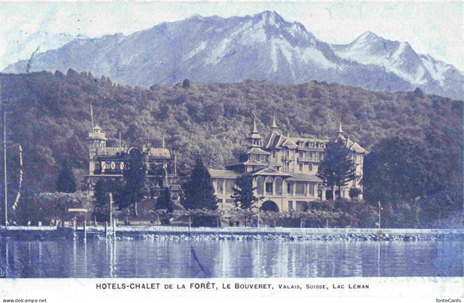 13972433 Le_Bouveret_VS Hotels Chalet De La Foret - Autres & Non Classés