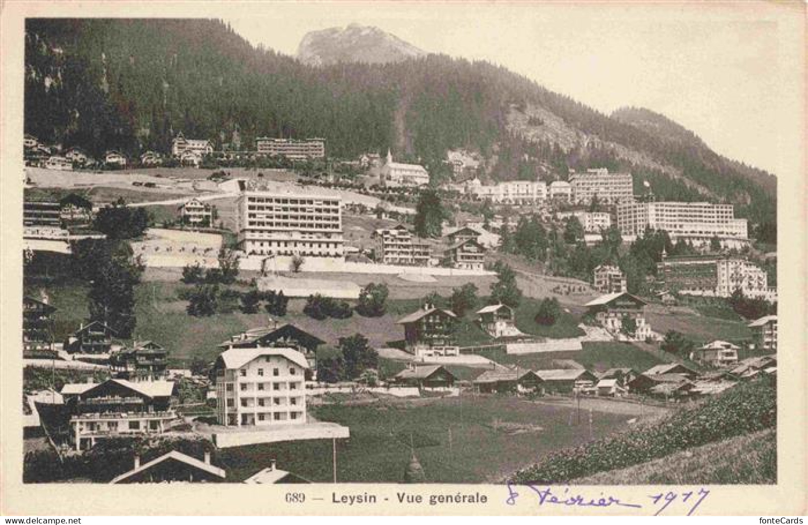 13972371 Leysin_VD Vue Generale - Andere & Zonder Classificatie