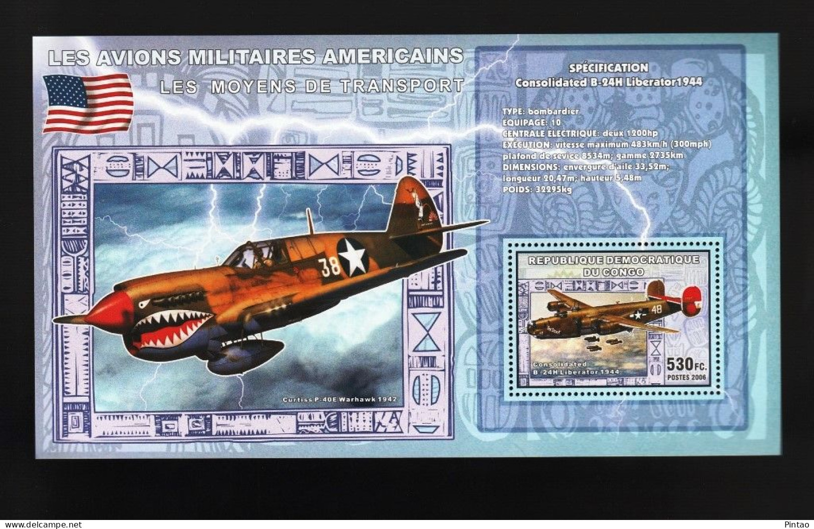 WW14391- CONGO 2006- MNH (AVIAÇÃO) - Vliegtuigen