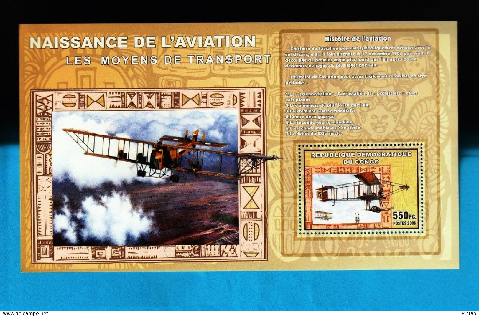 WW14392- CONGO 2006- MNH (AVIAÇÃO) - Aviones