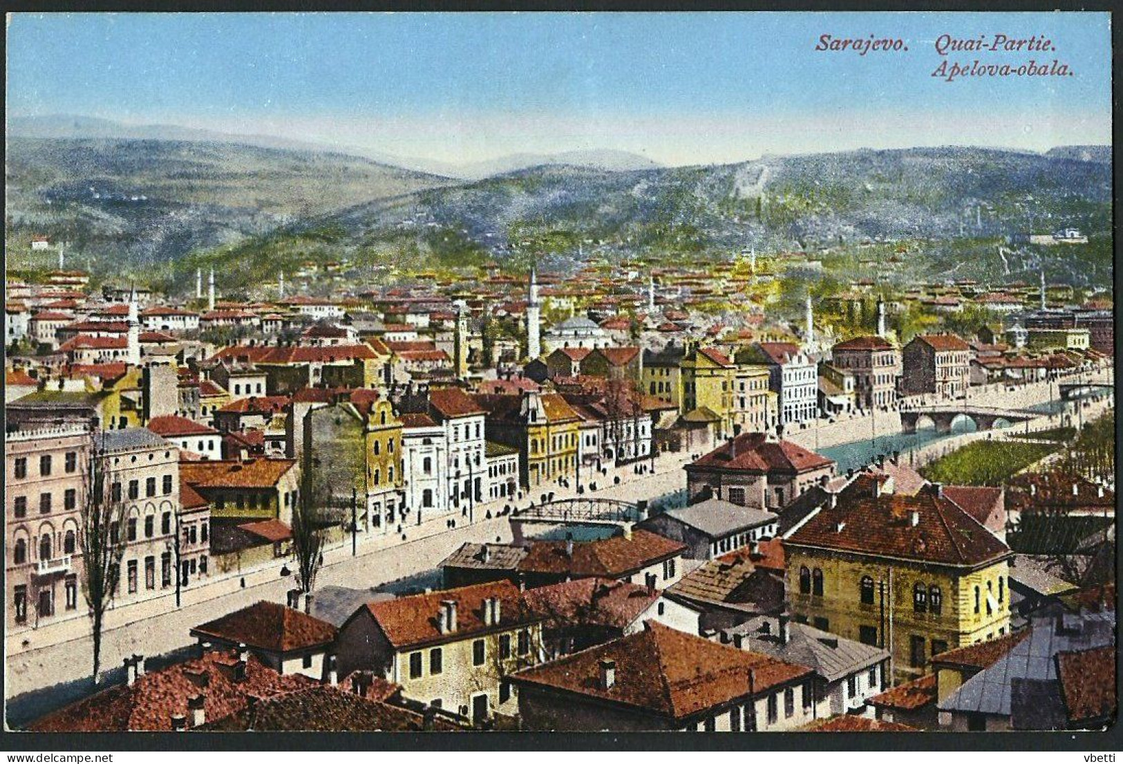 Bosnia And Herzegovina: Sarajevo, Quai-Partie - Bosnia Erzegovina