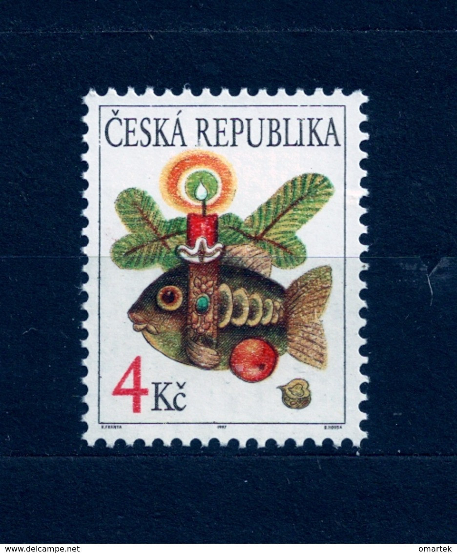 Czech Republic 1997 MNH ** Mi 164 Sc 3027 CHRISTMAS. Weihnachten. Tschechische Republik - Ungebraucht