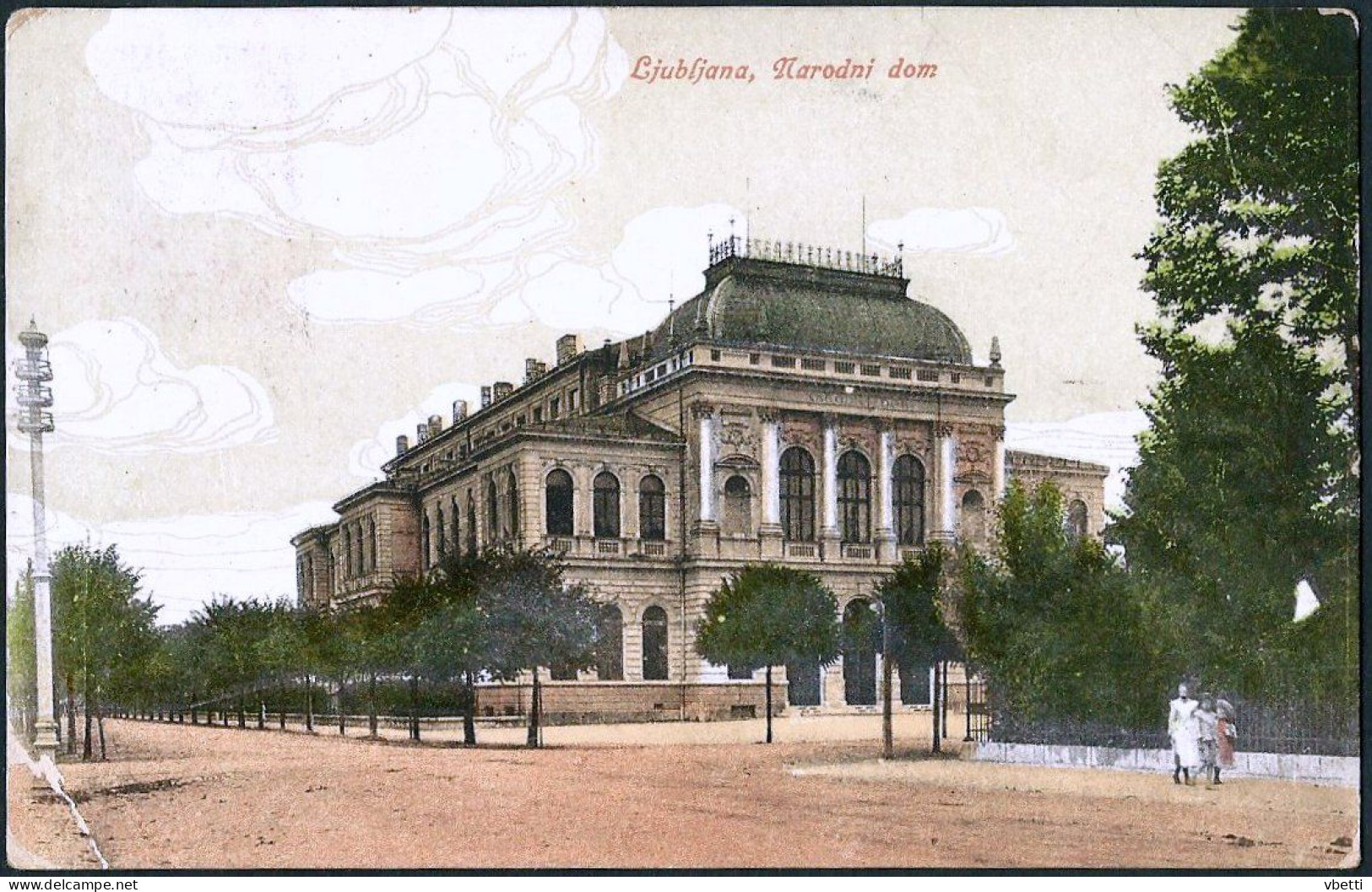 Slovenia: Ljubljana (Laibach), Narodni Dom  1917 - Eslovenia