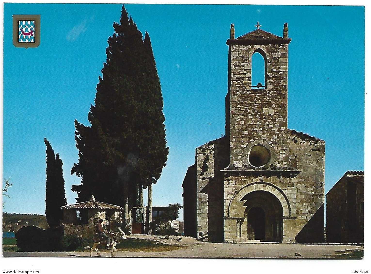 ESGLESIA ROMÁNICA / EGLISE ROMANICA / ROMANESQUE CHURCH.- PORQUERAS - GIRONA.- ( CATALUNYA ) - Gerona