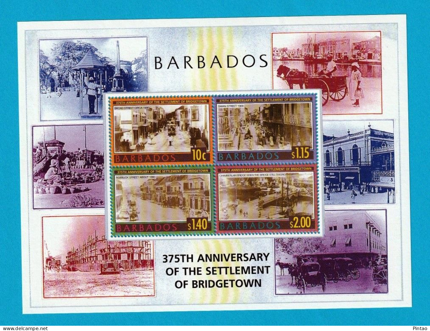 WW14396- BARBADOS - MNH (TRANSPORTES - BARCOS) - Barbades (1966-...)