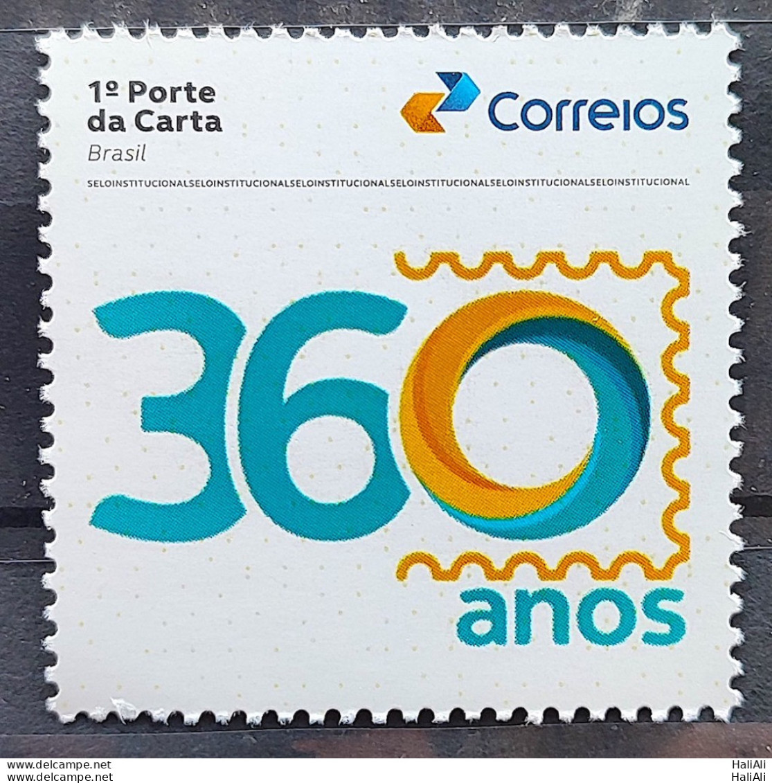 SI 02 Brazil Institutional 360 Years Postal Service 2023 - Personnalisés