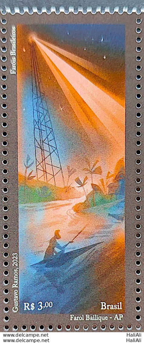 C 4096 Brazil Stamp Brazilian Lighthouse Ship 2023 AP - Neufs
