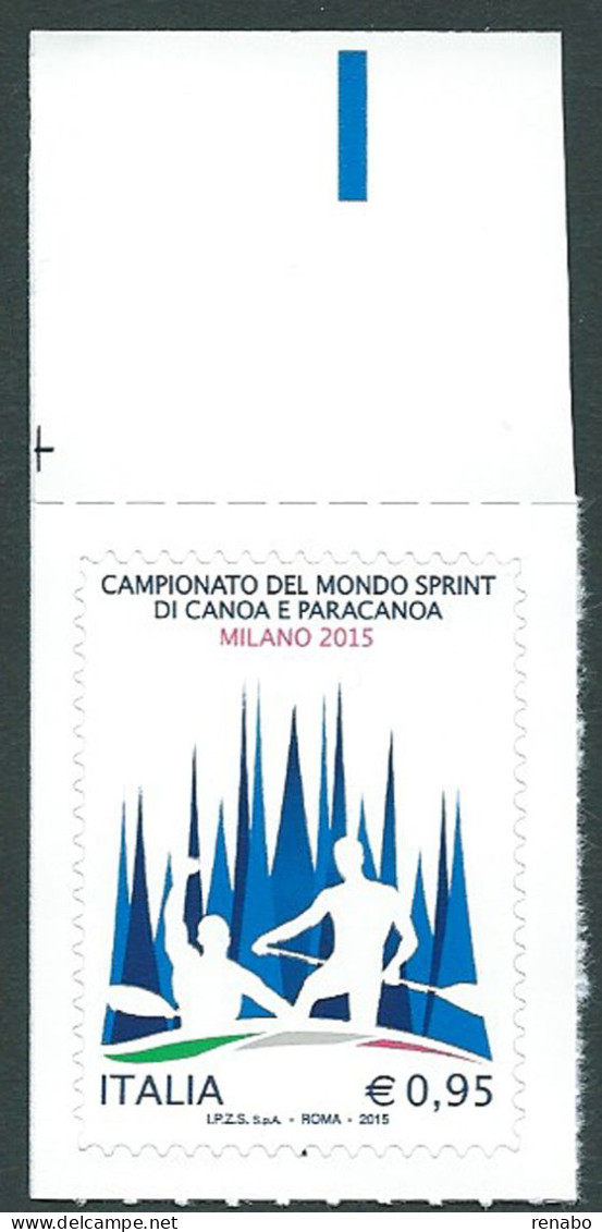 Italia, Italy, Italien, Italie 2015 ; Campionato Del Mondo Di Canoa E Paracanoa : Angolo Superiore Sinistro - Canoe