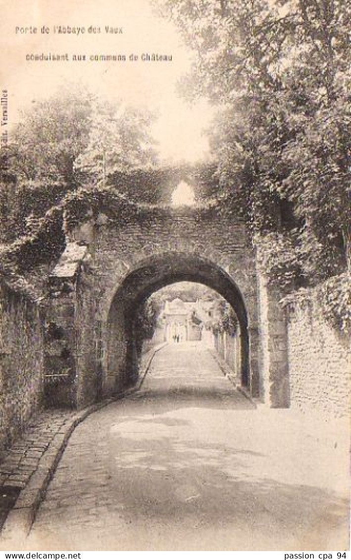 S17-017 Porte De L'Abbaye Des Vaux De Cernay Conduisant Aux Communs Du Château - Cernay-la-Ville