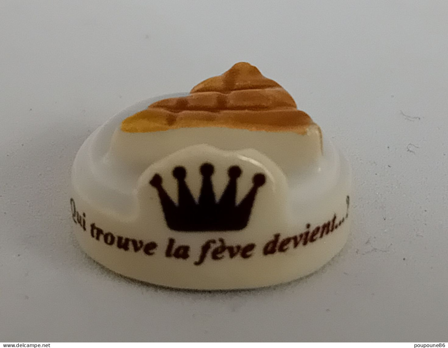 FEVE  - FEVES -  "LES DEVINETTES DE L'EPIPHANIE" - QUI TROUVE LA FEVE DEVIENT- - - -      -    COURONNE - Autres & Non Classés