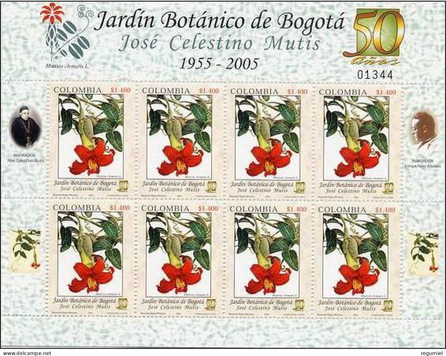 Colombia MP 1338 ** Botanico. 2005 - Colombia