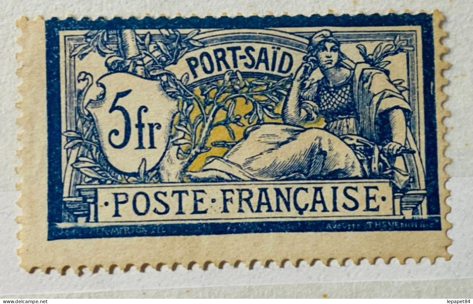 Port-Saïd YT N° 34 Neuf* Signé RP Sans Gomme - Unused Stamps