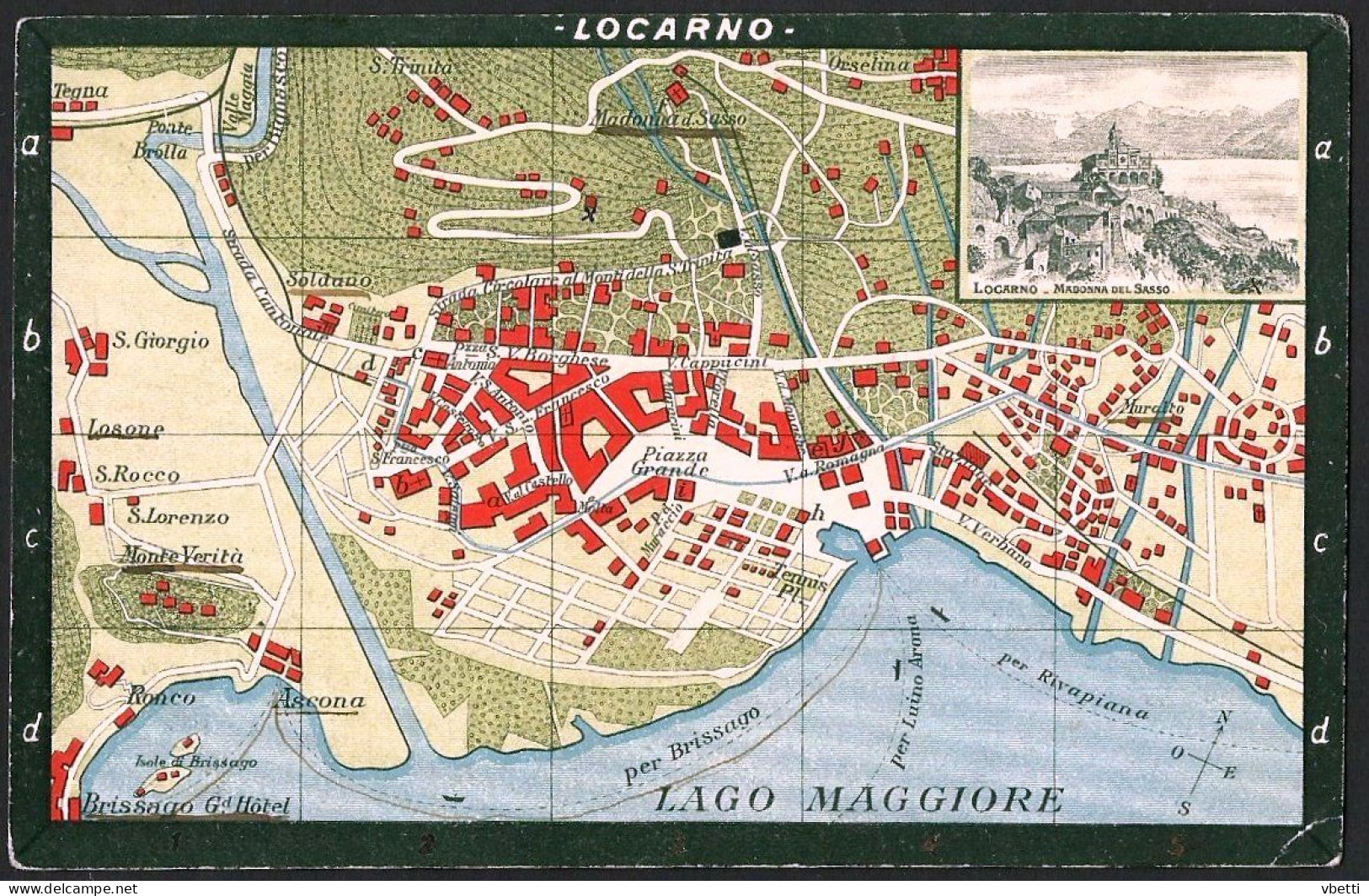 Switzerland: Locarno Cca1910 - Locarno