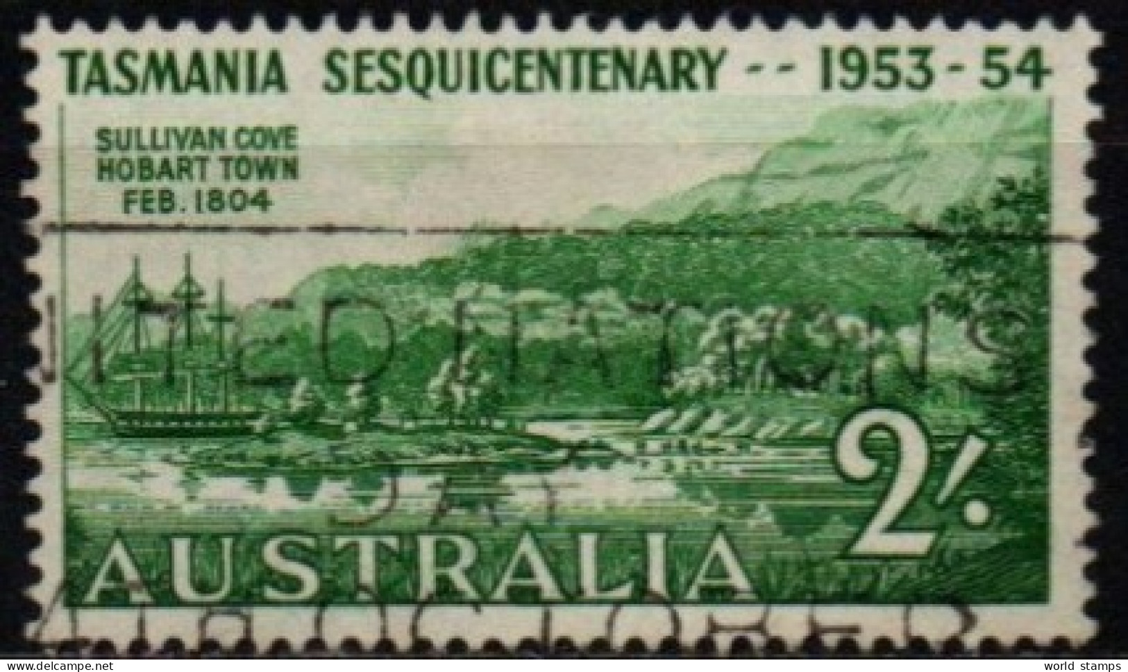 AUSTRALIE 1953 O - Used Stamps