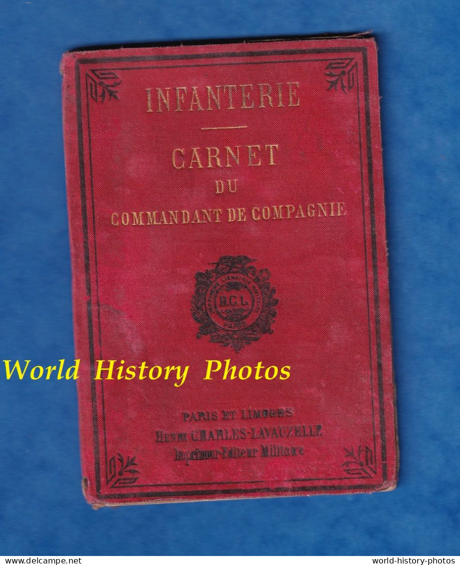 Carnet Ancien Du Commandant De Compagnie - 128e Régiment Territorial Infanterie - ALBI - Noms à Découvrir - TOP RARE - Documentos