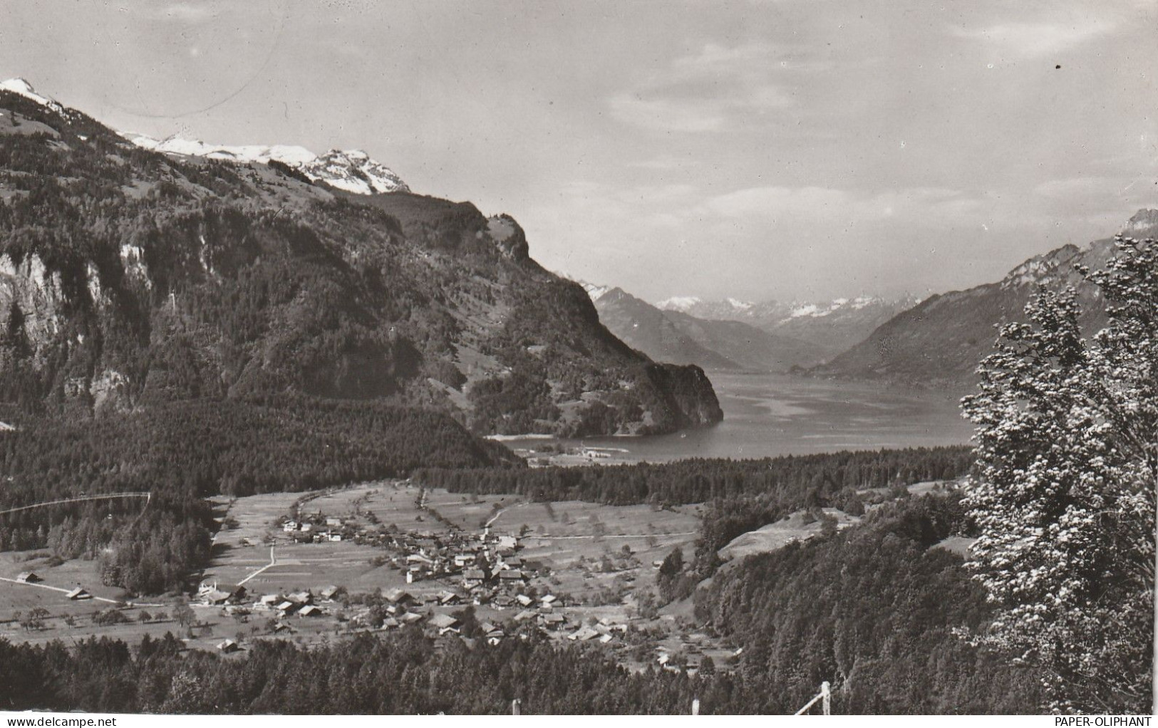 CH 3858 HOFSTETTEN Bei Brienz, Blick über Den Ort, 1962 - Hofstetten Bei Brienz