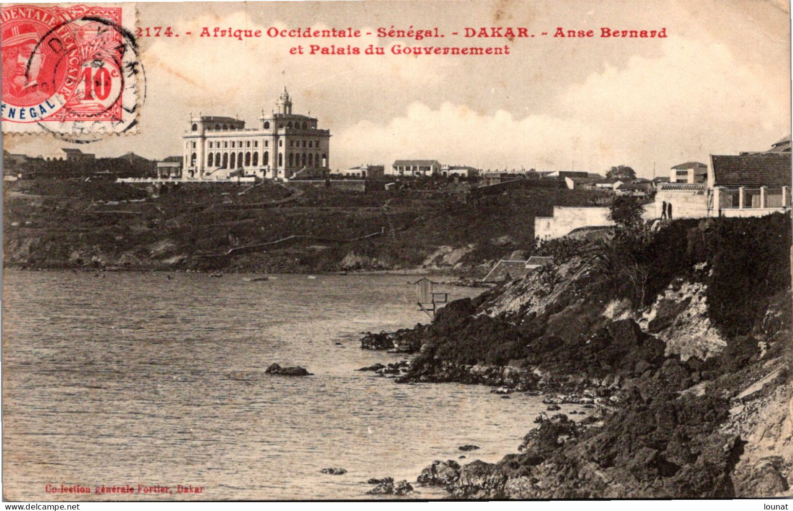 Sénégal - DAKAR - Afrique Occidentale - Anse Bernard Et Palais Du Gouvernement - Sénégal