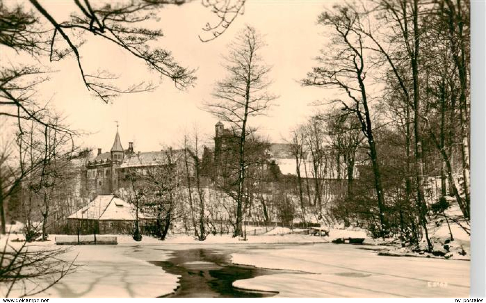 73898278 Ilsenburg Harz Am Schlossteich Im Winter Ilsenburg Harz - Ilsenburg