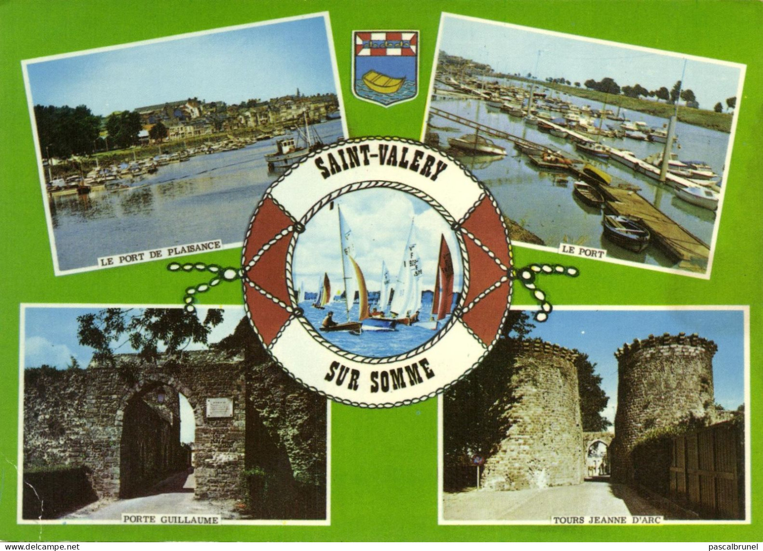 SAINT VALERY SUR SOMME - LE PORT DE PLAISANCE - PORTE GUILLAUME - TOURS JEANNE D'ARC - LE PORT - Saint Valery Sur Somme