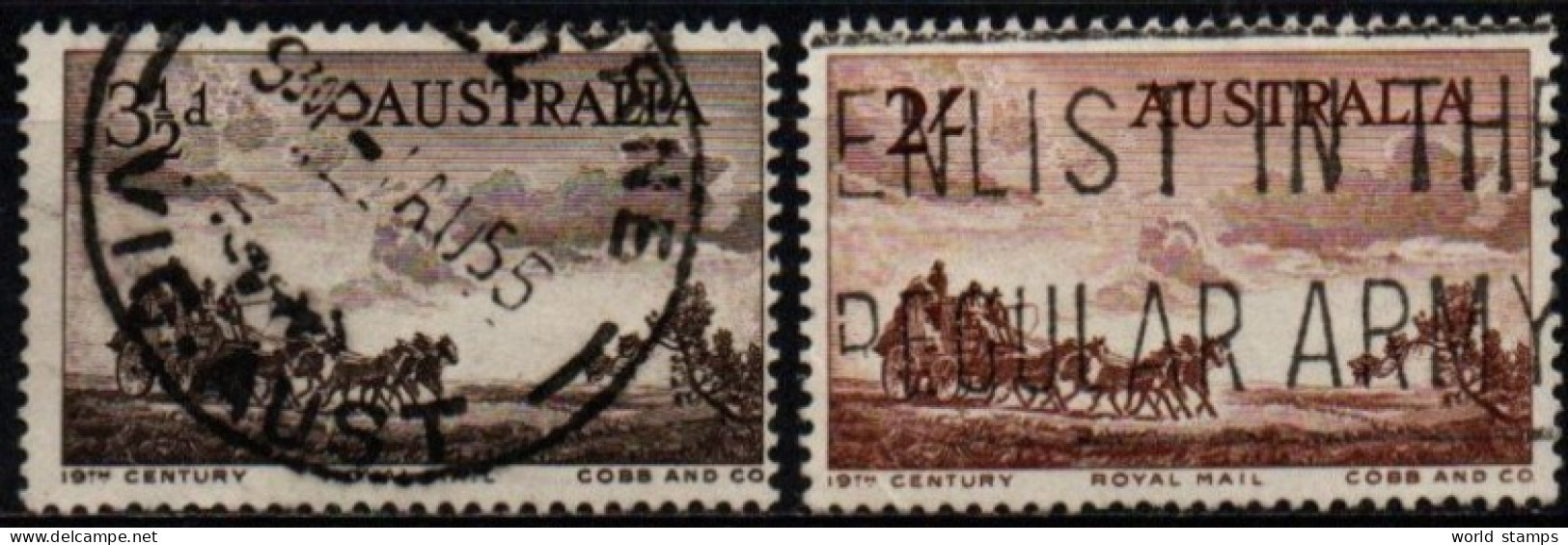 AUSTRALIE 1955 O - Used Stamps