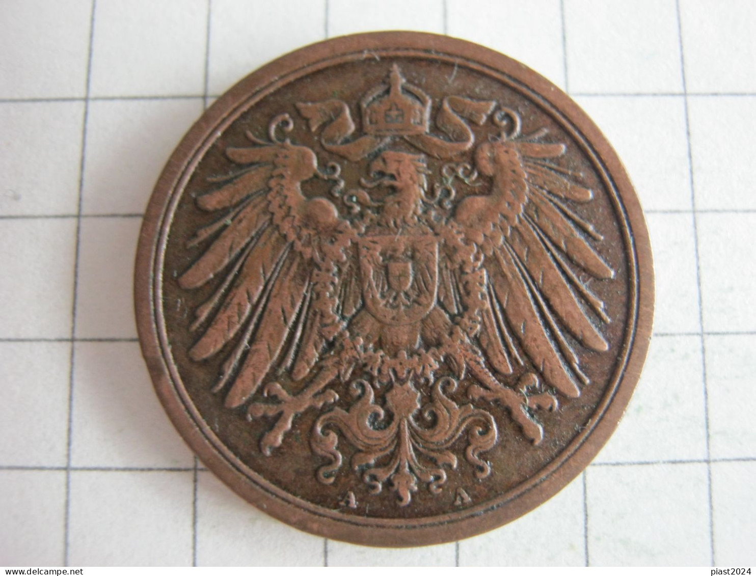 Germany 2 Pfennig 1913 A - 2 Pfennig