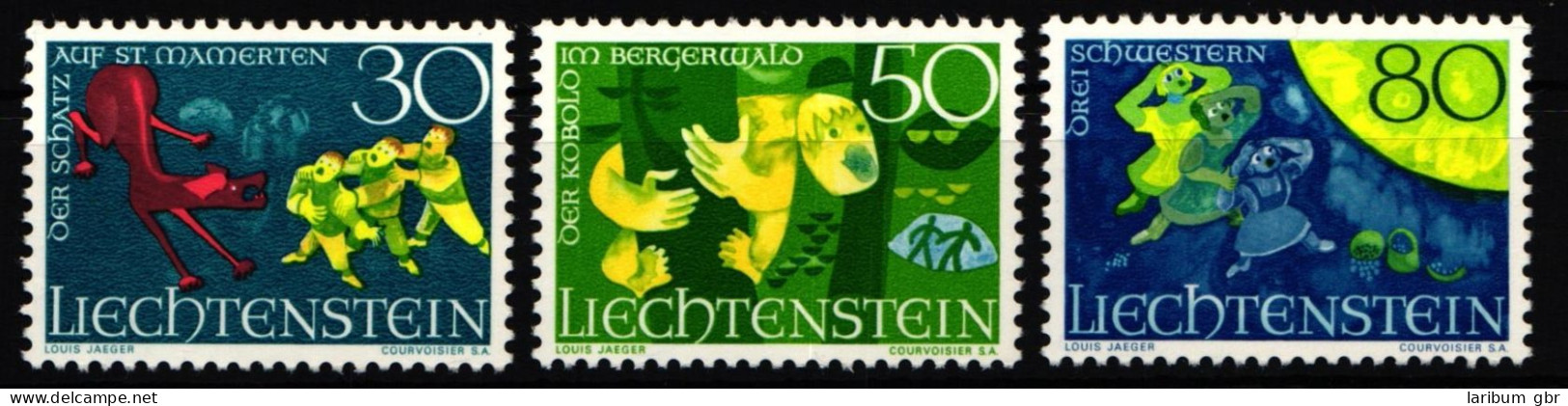 Liechtenstein 497-499 Postfrisch #KP671 - Andere & Zonder Classificatie