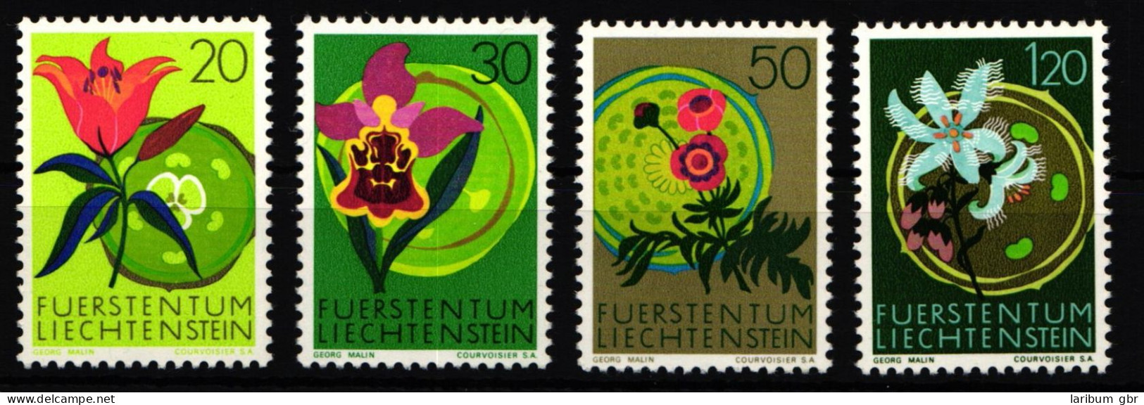 Liechtenstein 521-524 Postfrisch #KP664 - Autres & Non Classés