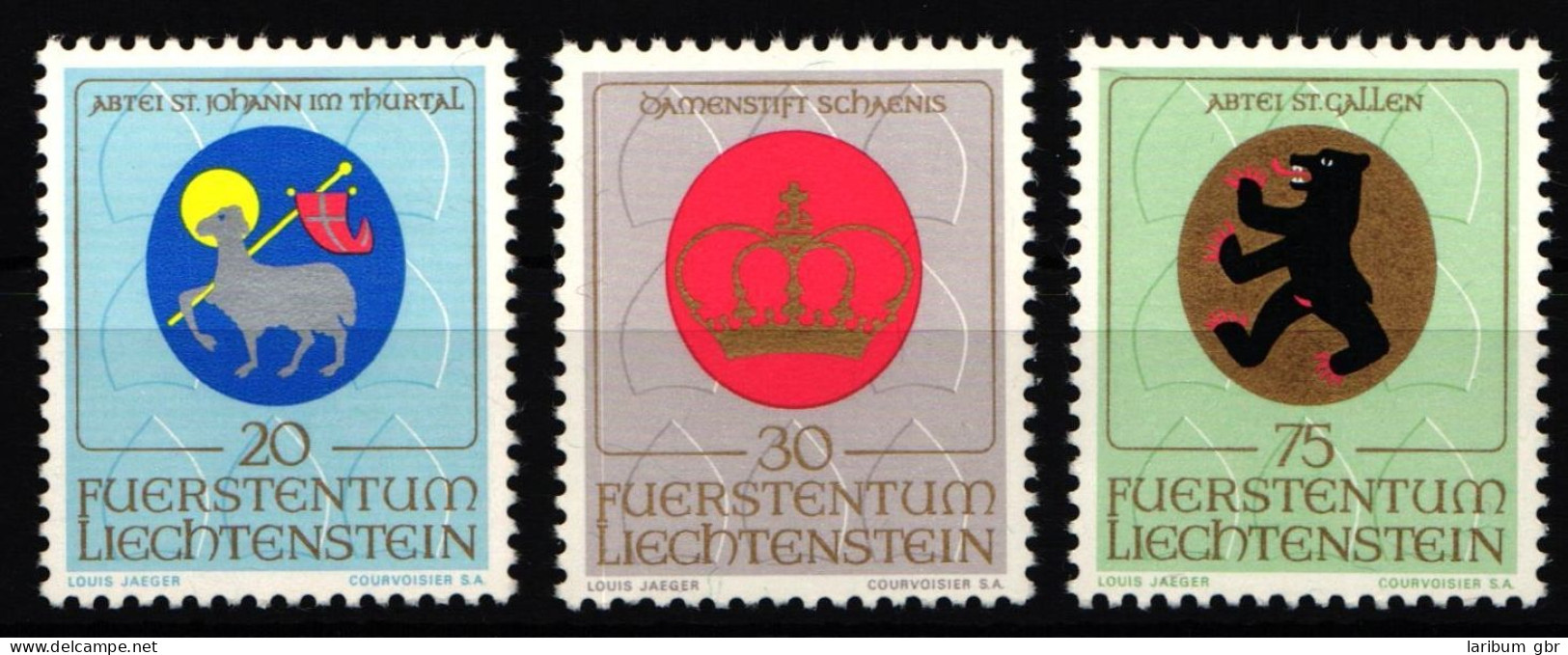 Liechtenstein 533-535 Postfrisch #KP666 - Autres & Non Classés