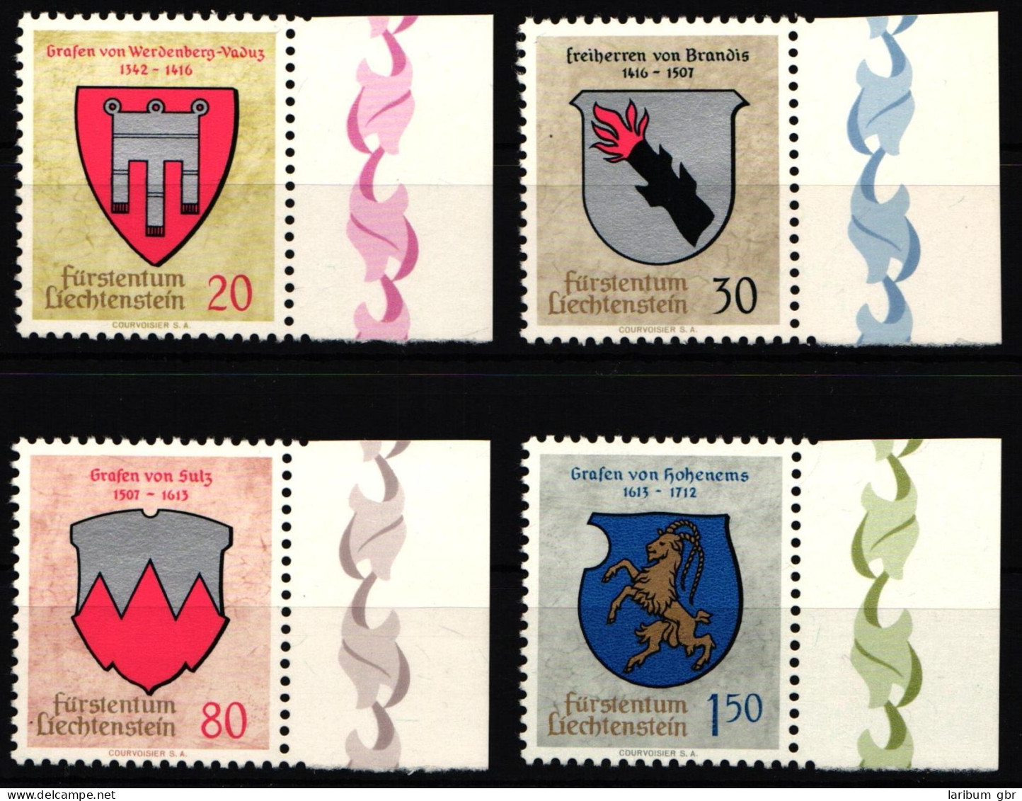 Liechtenstein 440-443 Postfrisch #KP646 - Andere & Zonder Classificatie