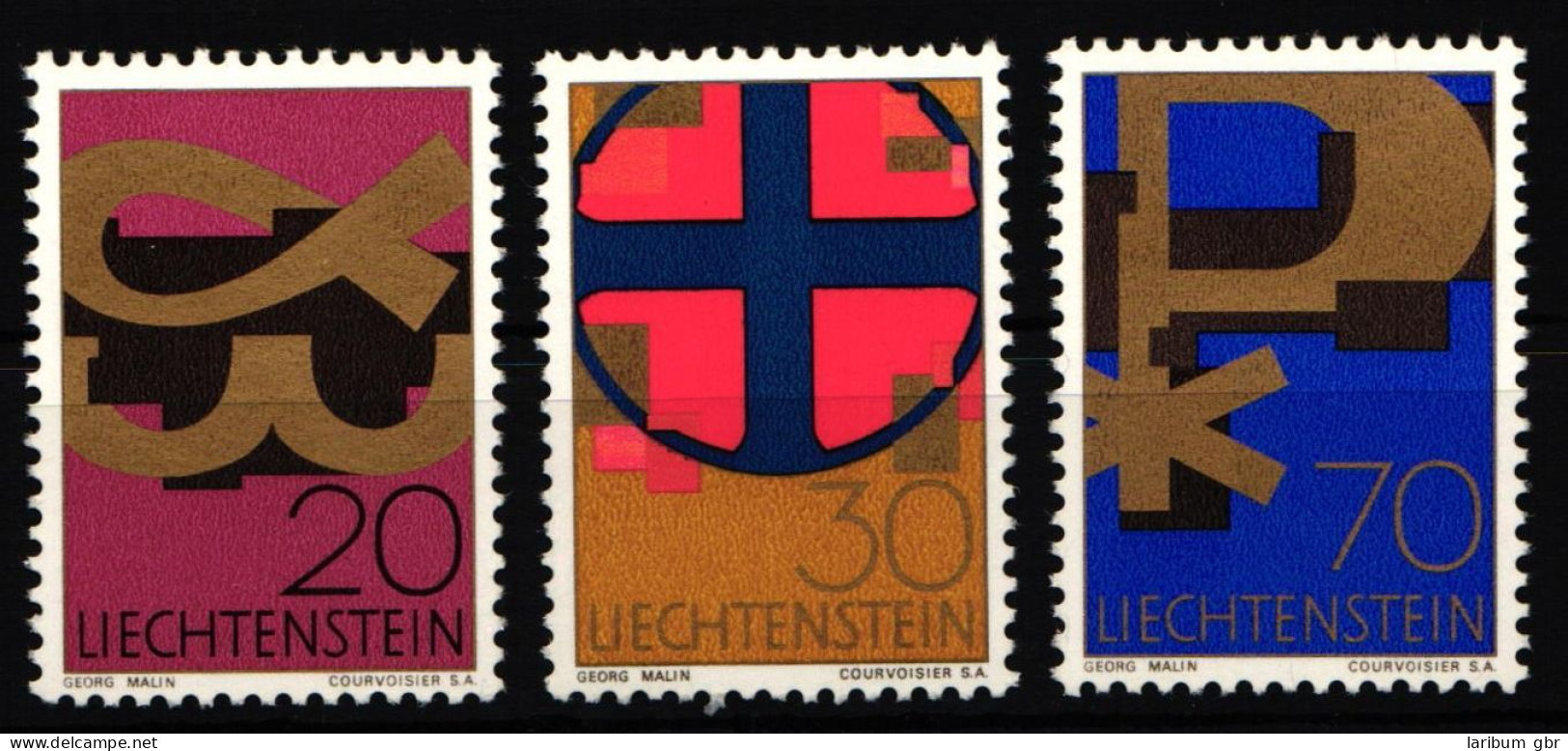 Liechtenstein 482-484 Postfrisch #KP654 - Autres & Non Classés