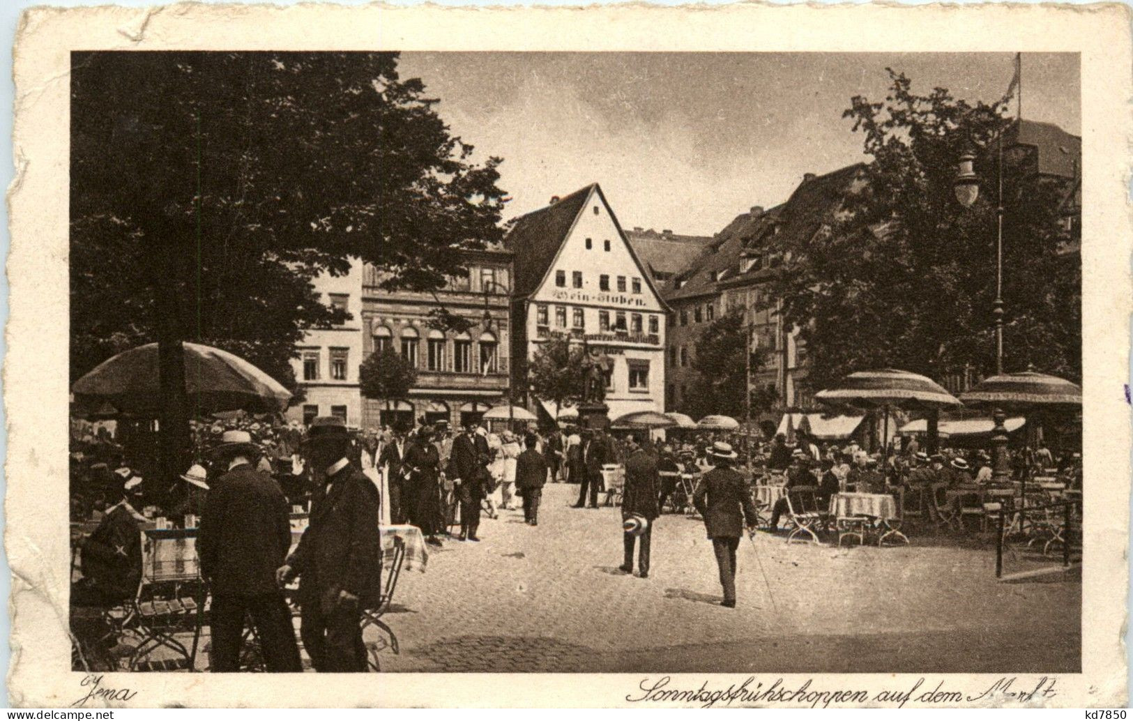 Jena - Sonntagsfrühschoppen Auf Dem Markt - Jena