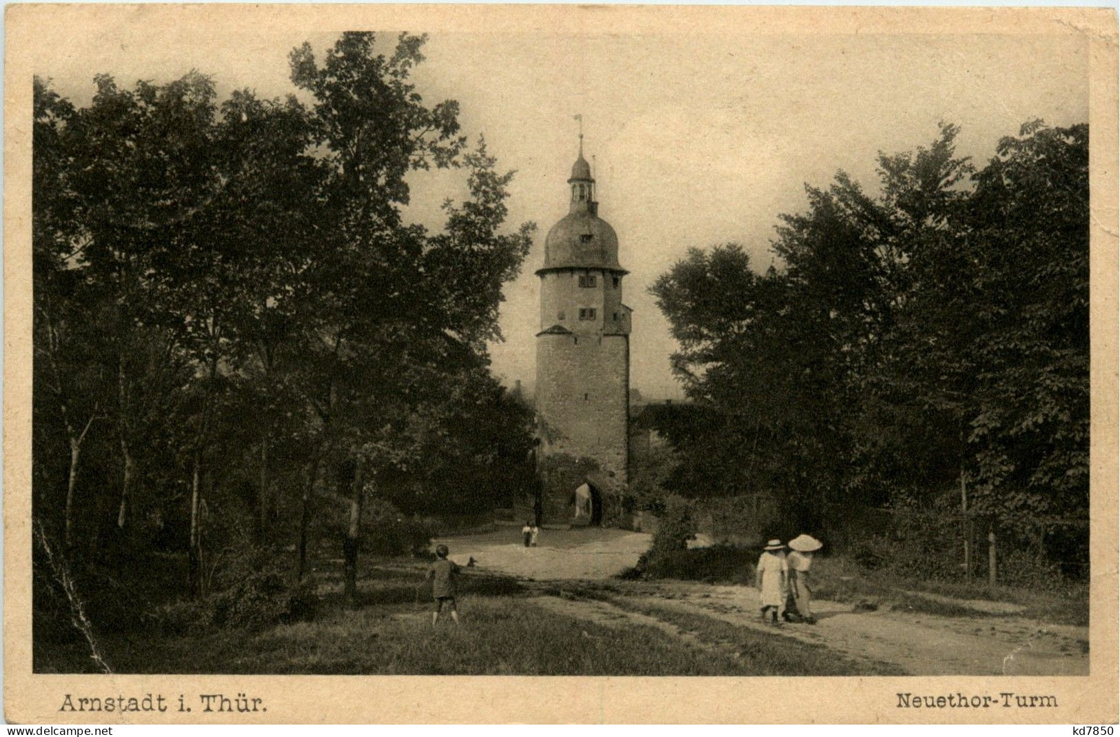 Arnstadt/Thür. - Neuethor-Turm - Arnstadt