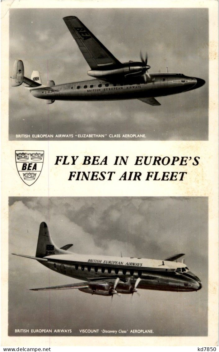 Fly BEA British European Airlines - Advertising