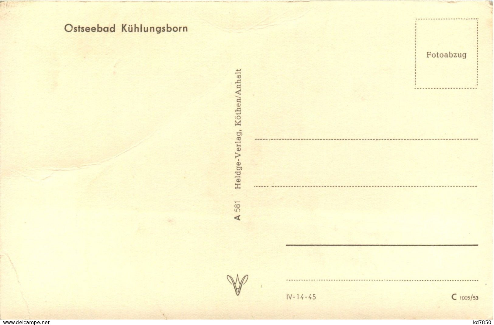 Kühlongsborn - Ostseebad - Kuehlungsborn