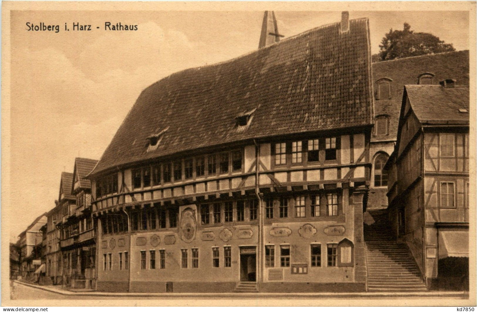 Stolberg/Harz . Rathaus - Stolberg (Harz)