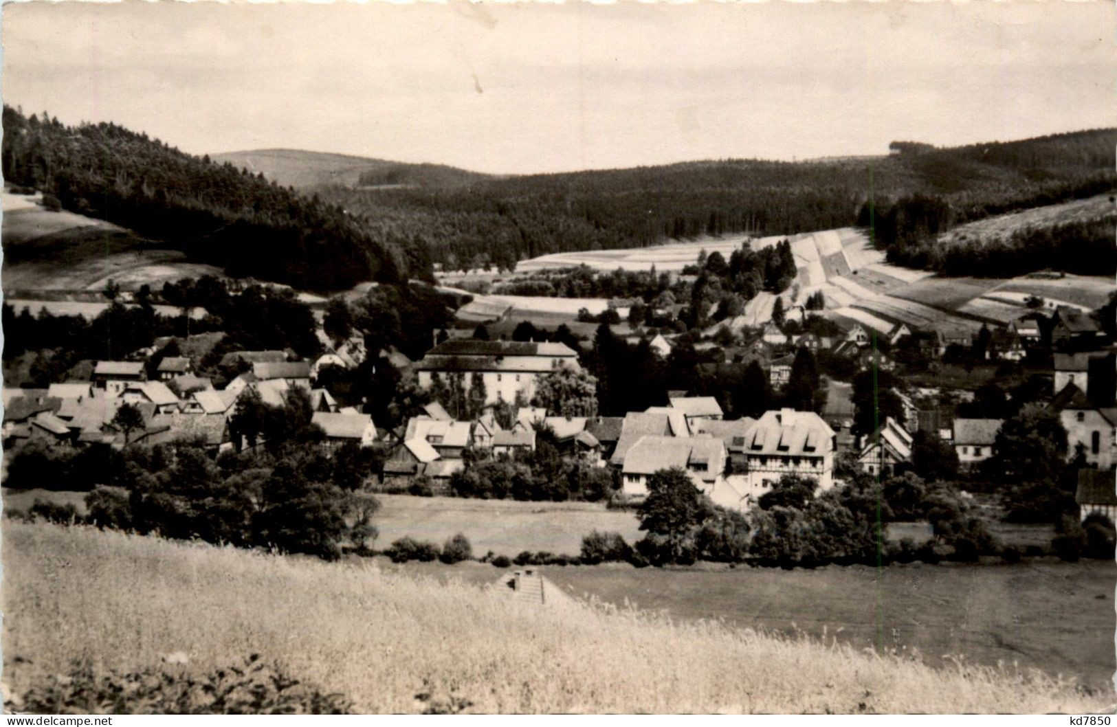 Schmalkalden - Stadt Schwarza I.Thür.-Blick Zum Zeila - Schmalkalden