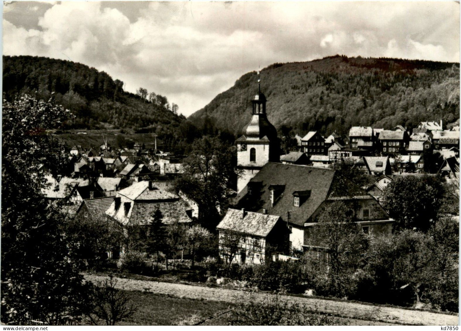 Zella-Mehlis/Thür. - Mehlis Mit Reissiger Stein - Zella-Mehlis