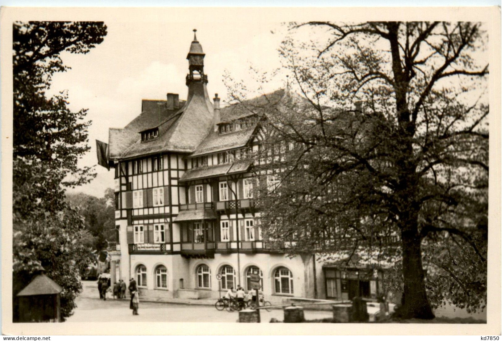 Saalfeld/Saale - Schwarzburg - Reichsbahn-Erholungsheim Ernst Thälmann - Saalfeld