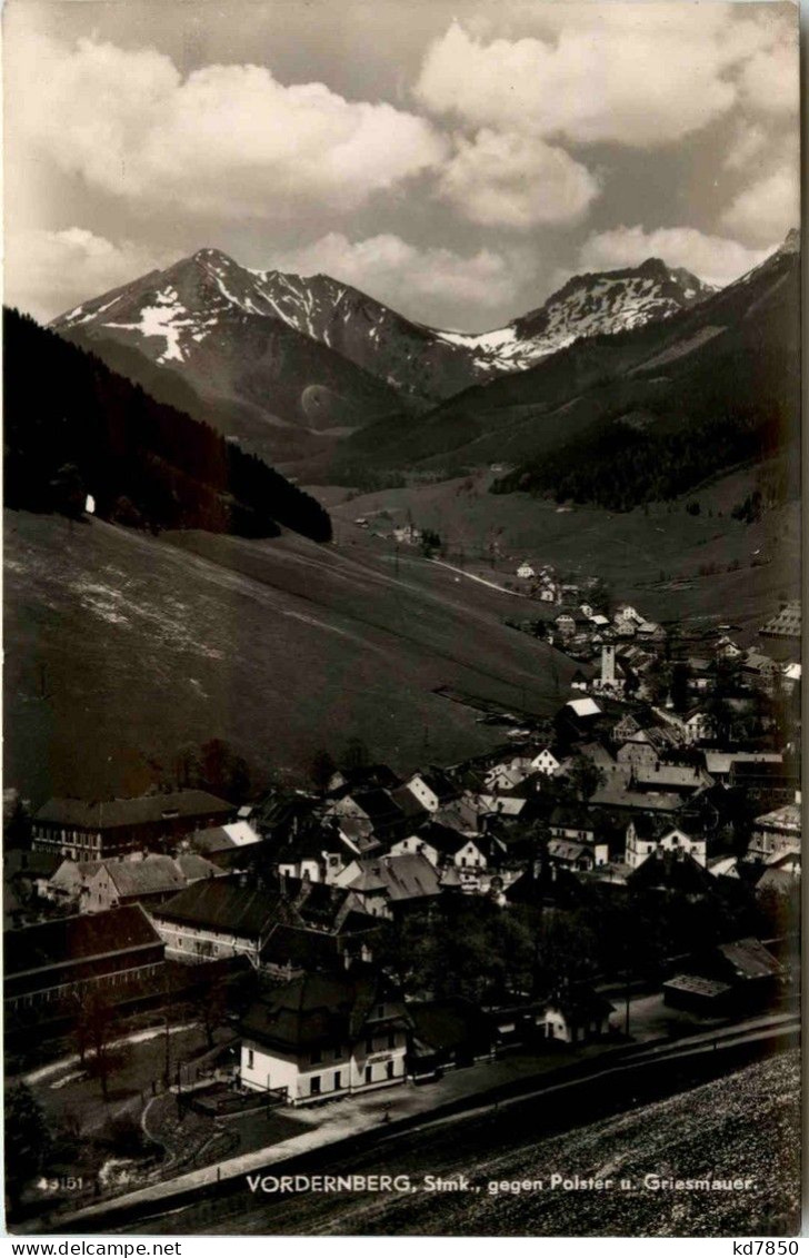 Vordernberg/Steiermark - Gegen Polster Und Griesmauer - Vordernberg