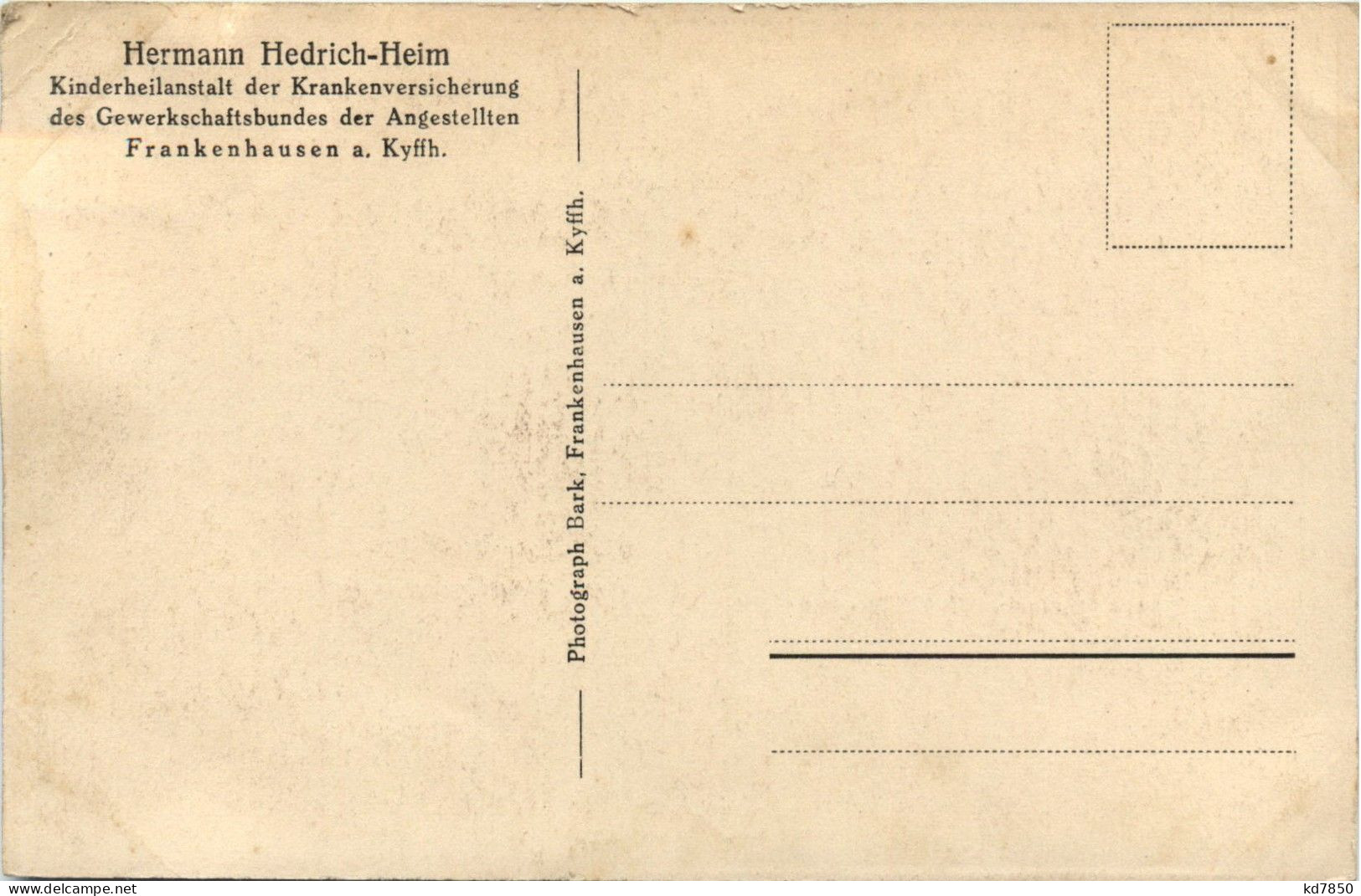Solbad Frankenhausen - Heinrich Hedrich-Heim, Haupteingangmit Terrasseund Leuchtfontaine - Kyffhäuser