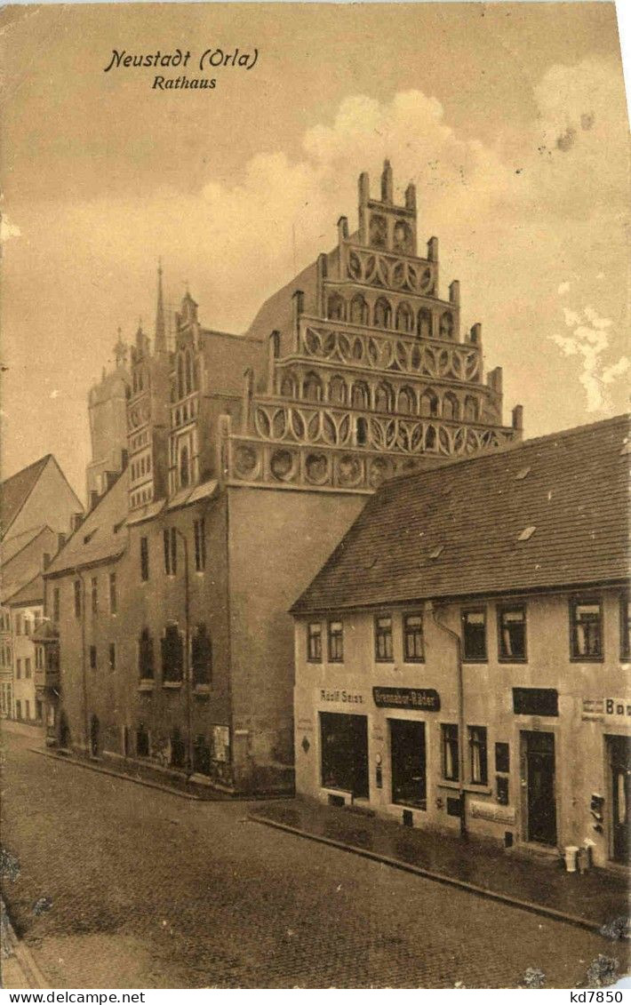 Neustadt-Orla , Rathaus - Neustadt / Orla