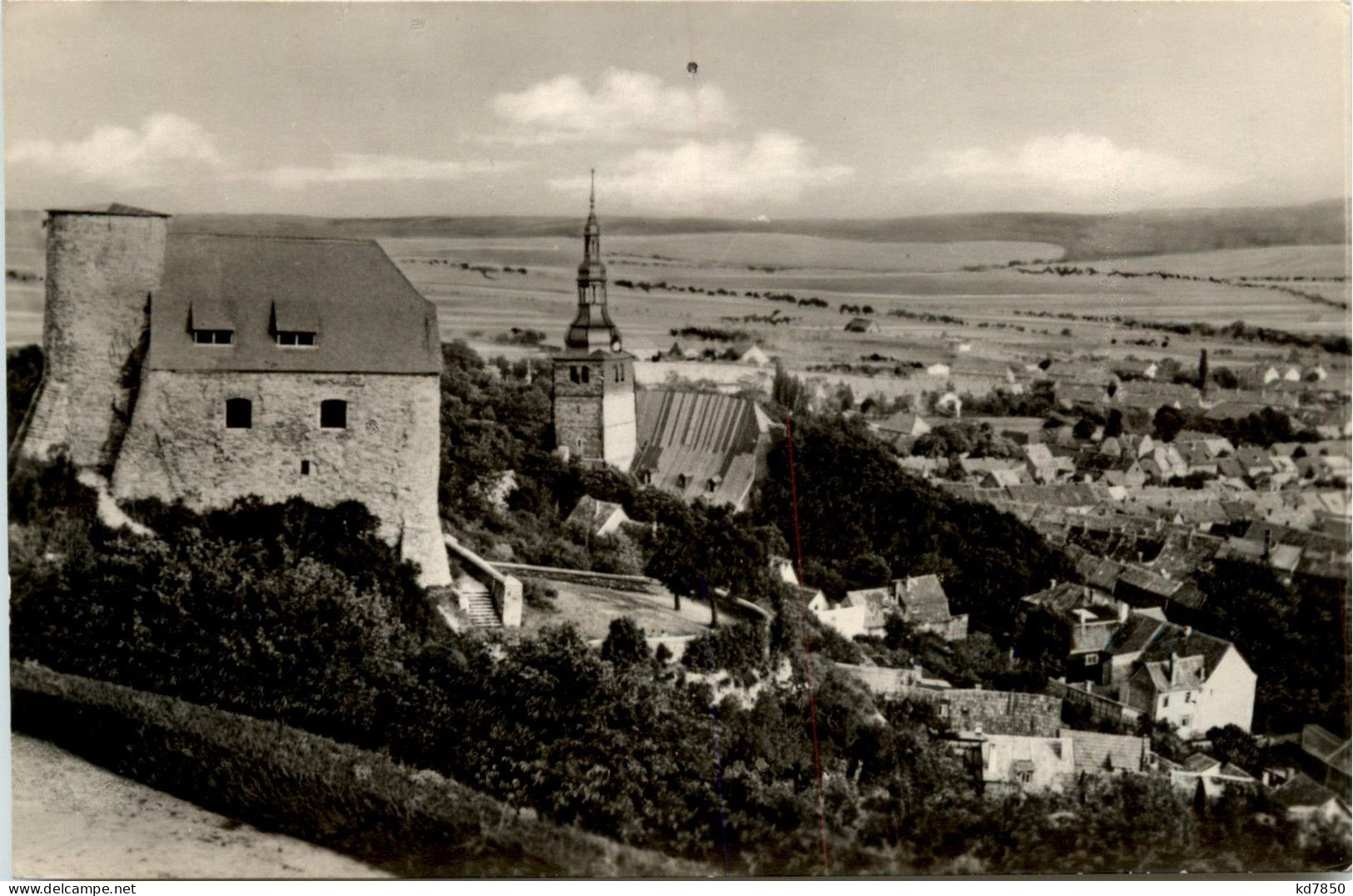 Kyffhäuser/Thür. - Bad Frankenhausen - Hausmannsturm Mit Oberkirche - Kyffhaeuser