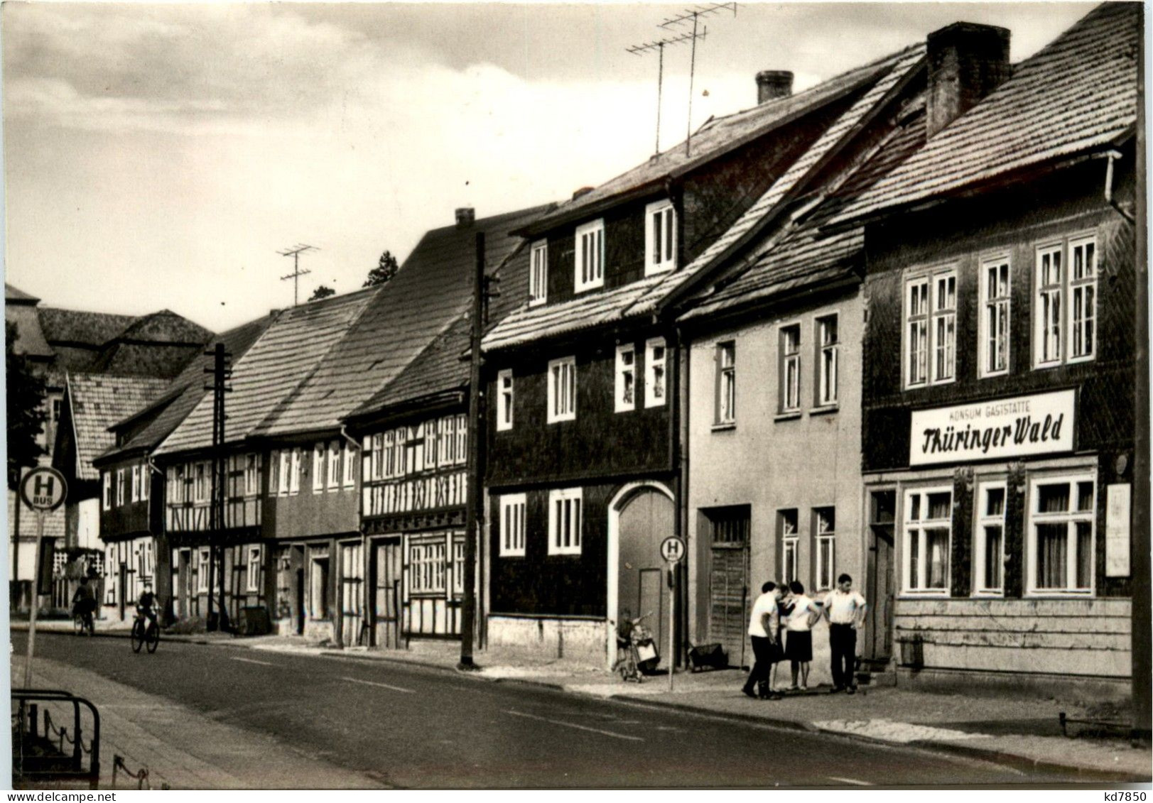 Schwarza/Kr.Suhl/Thür. - Konsum-Gaststätte Thüringer Wald - Suhl