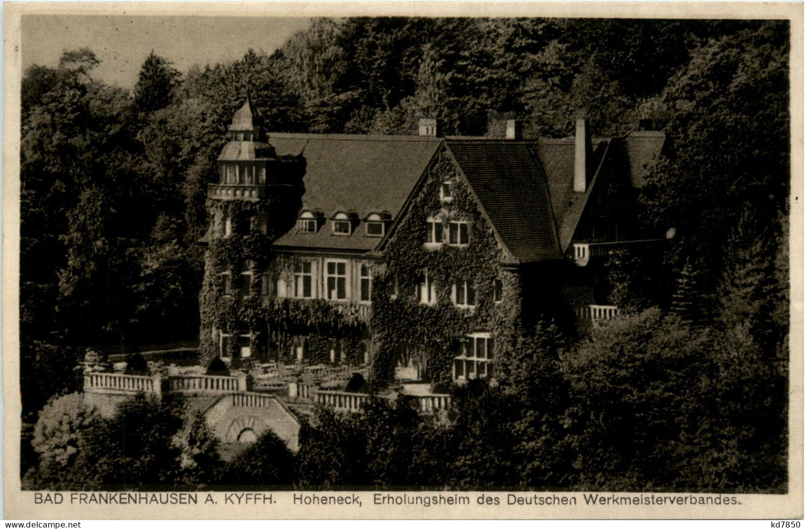 Solbad Frankenhausen/Kyffh. - Hoheneck, Erholungsheim Des Deutschen Werkmeisterverbandes - Kyffhaeuser