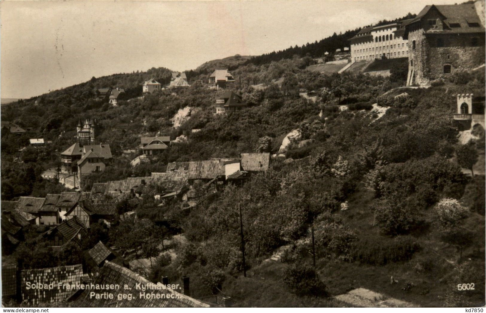 Kyffhäuser/Thür. - Solbad Frankenhausen - Partie Geg. Hoheneck - Kyffhäuser