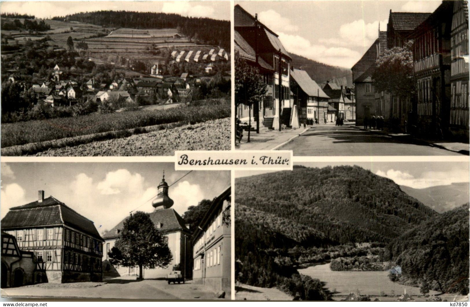 Zella-Mehlis - Benshauseni. Thür.- Div.Bilder - Zella-Mehlis