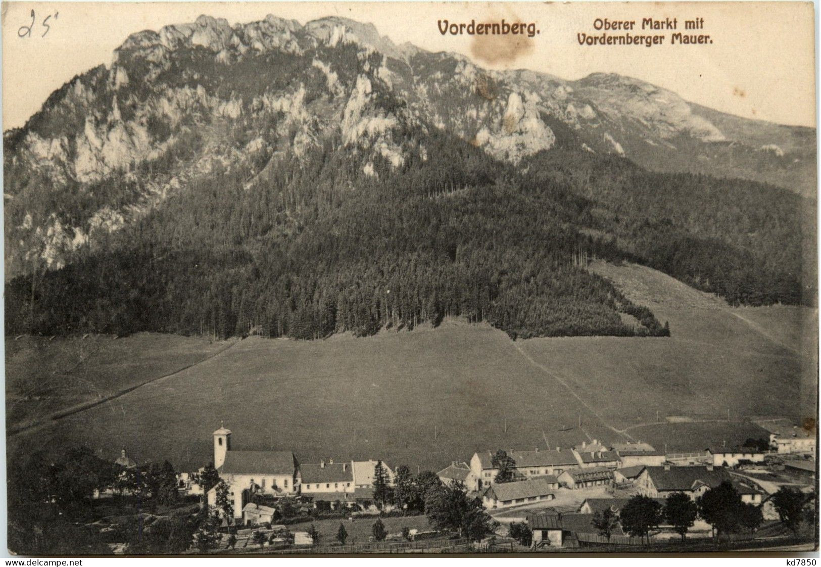 Vordernberg/Steiermark - Oberer Markt Mit Vorderberger Mauer - Vordernberg