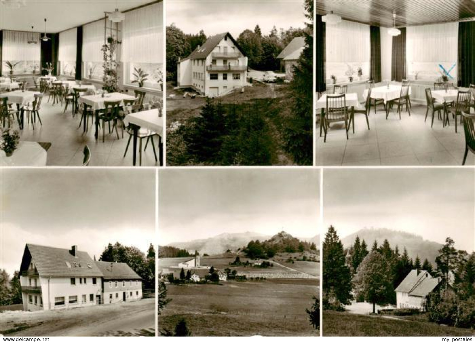 73898151 Bodenhof Gersfeld Gasthaus Pension Wachtkueppel Gastraeume Panorama Bod - Otros & Sin Clasificación