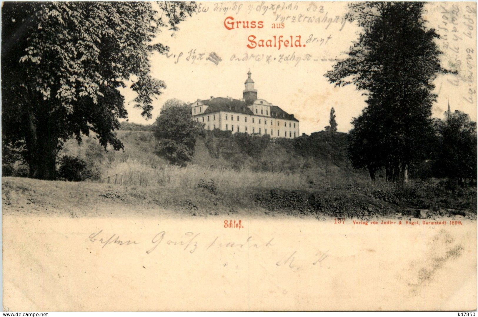 Saalfeld/Saale - Schloss - Saalfeld