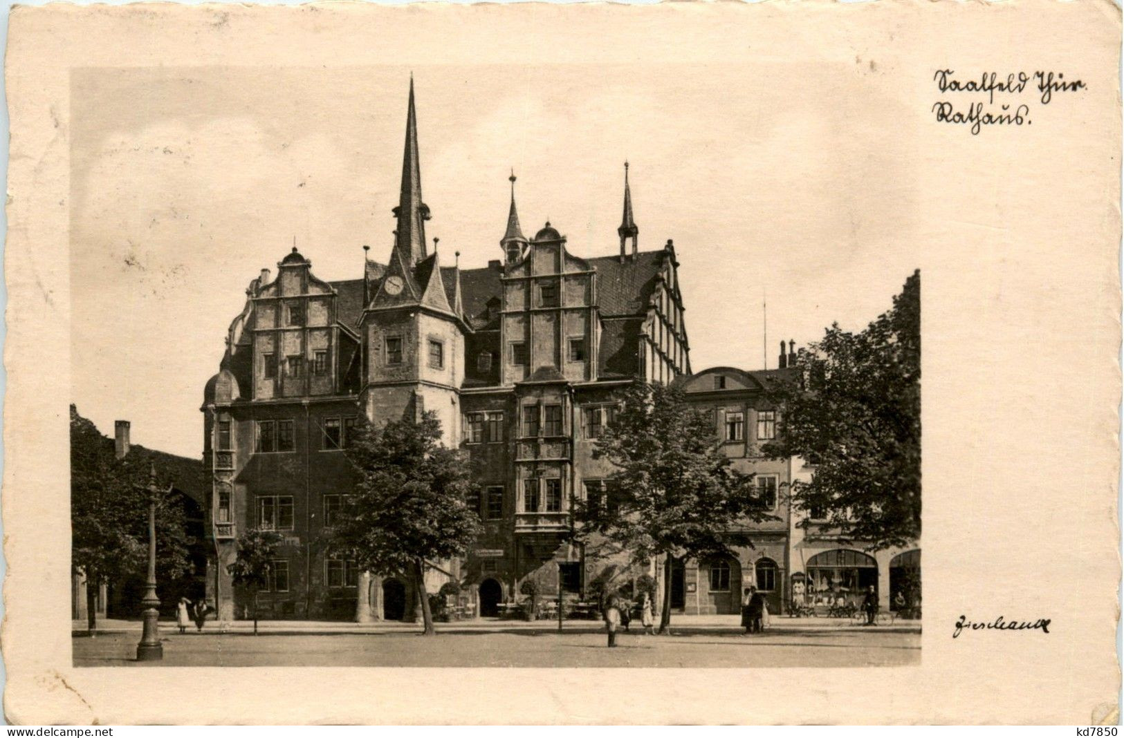 Saalfeld/Saale - Rathaus - Saalfeld